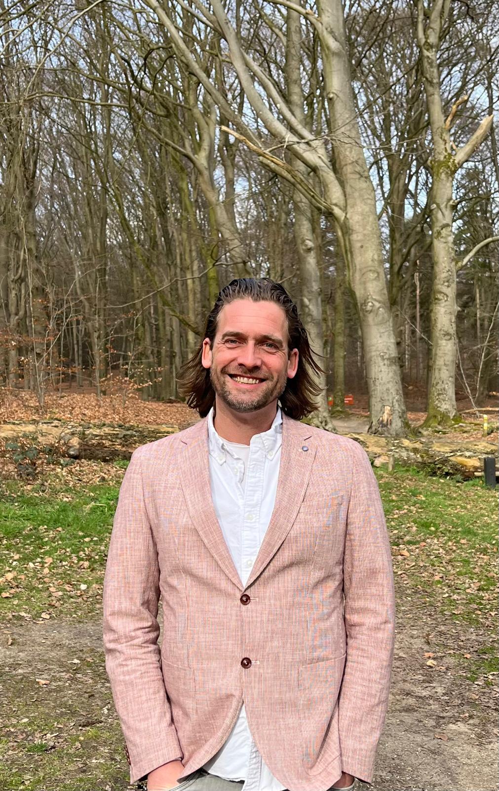 David Budding, EPA-W adviseur op de Utrechtse Heuvelrug